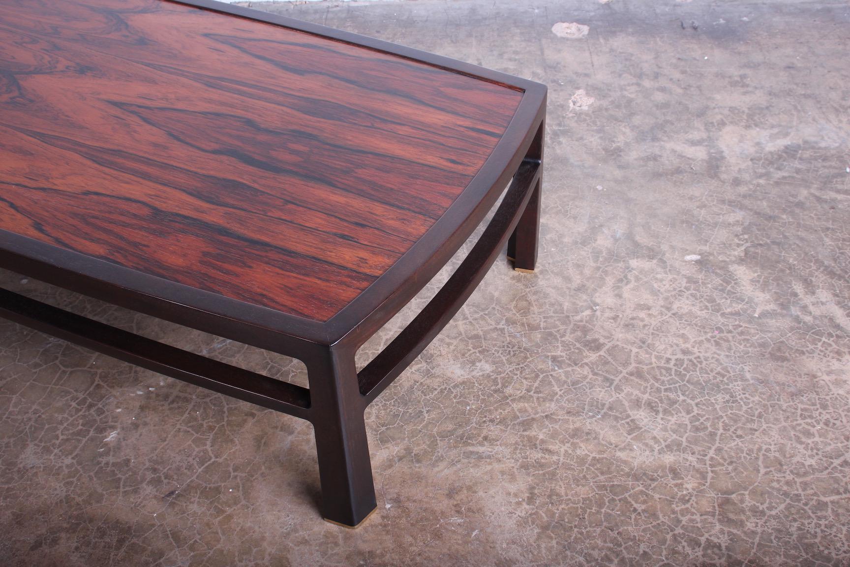 Mid-20th Century Large Rosewood Dunbar Coffee Table by Edward Wormley