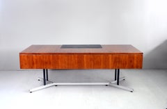Large Rosewood Executive Desk, England, 1970