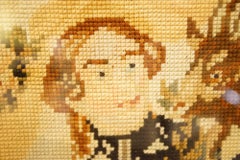 Large Rosewood Fire Screen