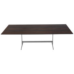 Vintage Large Rosewood "Shaker" Dining Table by Arne Jacobsen