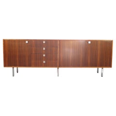 Grand buffet en bois de rose d'Alfred Hendrickx pour Belform, années 1960