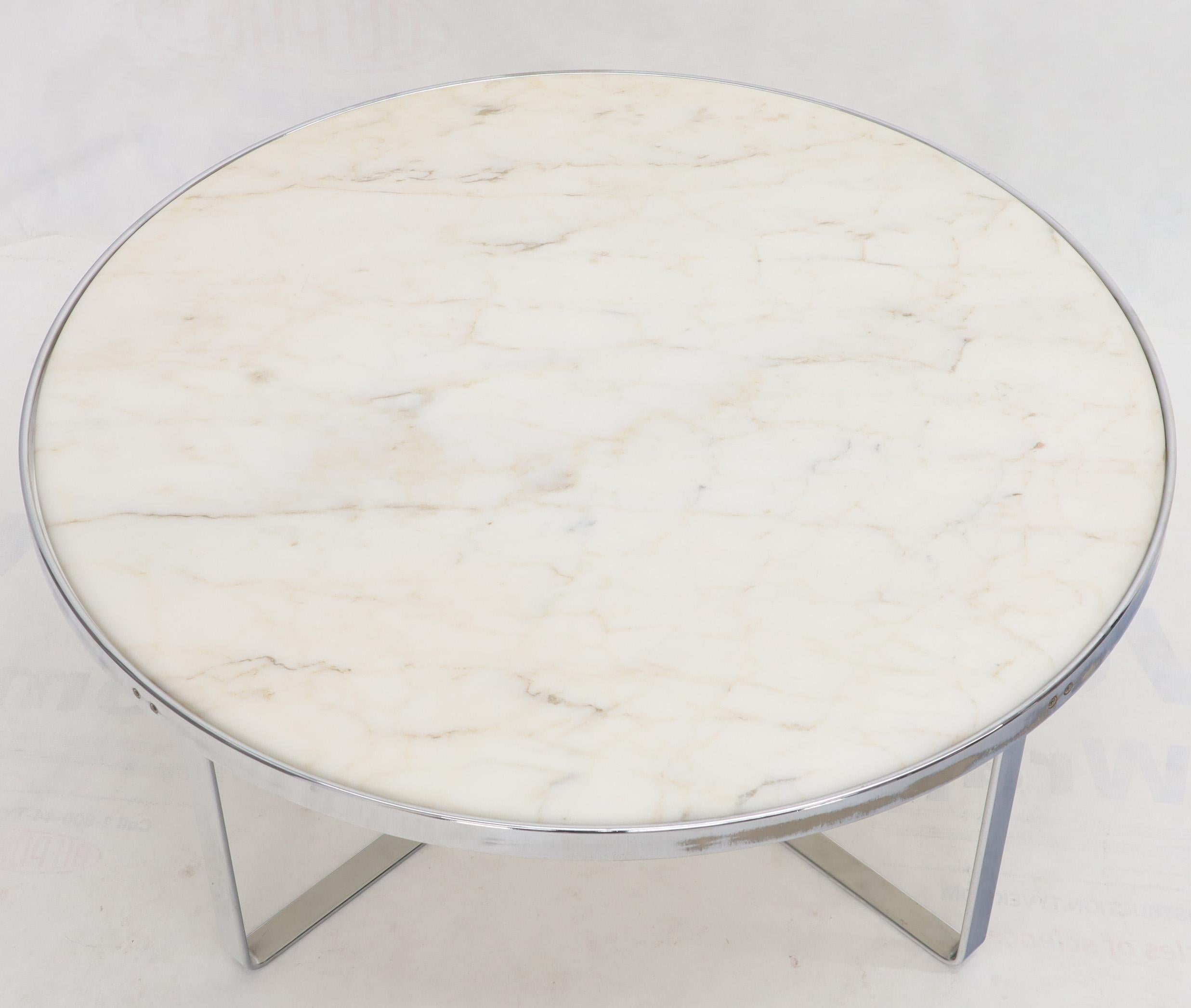 large round marble coffee table