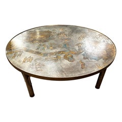 Large Round Coffee Table by LaVerne