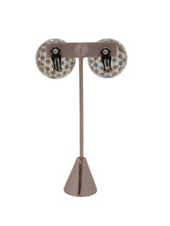 Large Round Crystal Ball Earrings