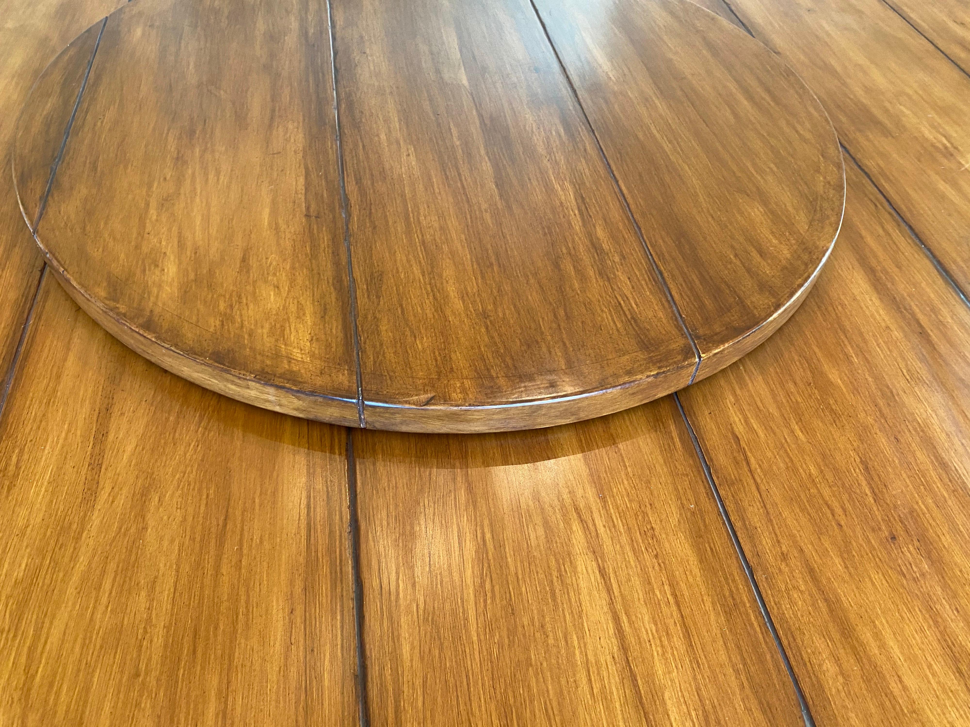 Large Round Dining Table by Hamby LA 10