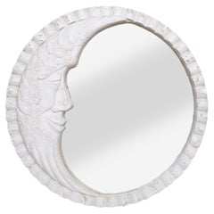 Large Round ‘Man in the Moon’ Wall Mirror