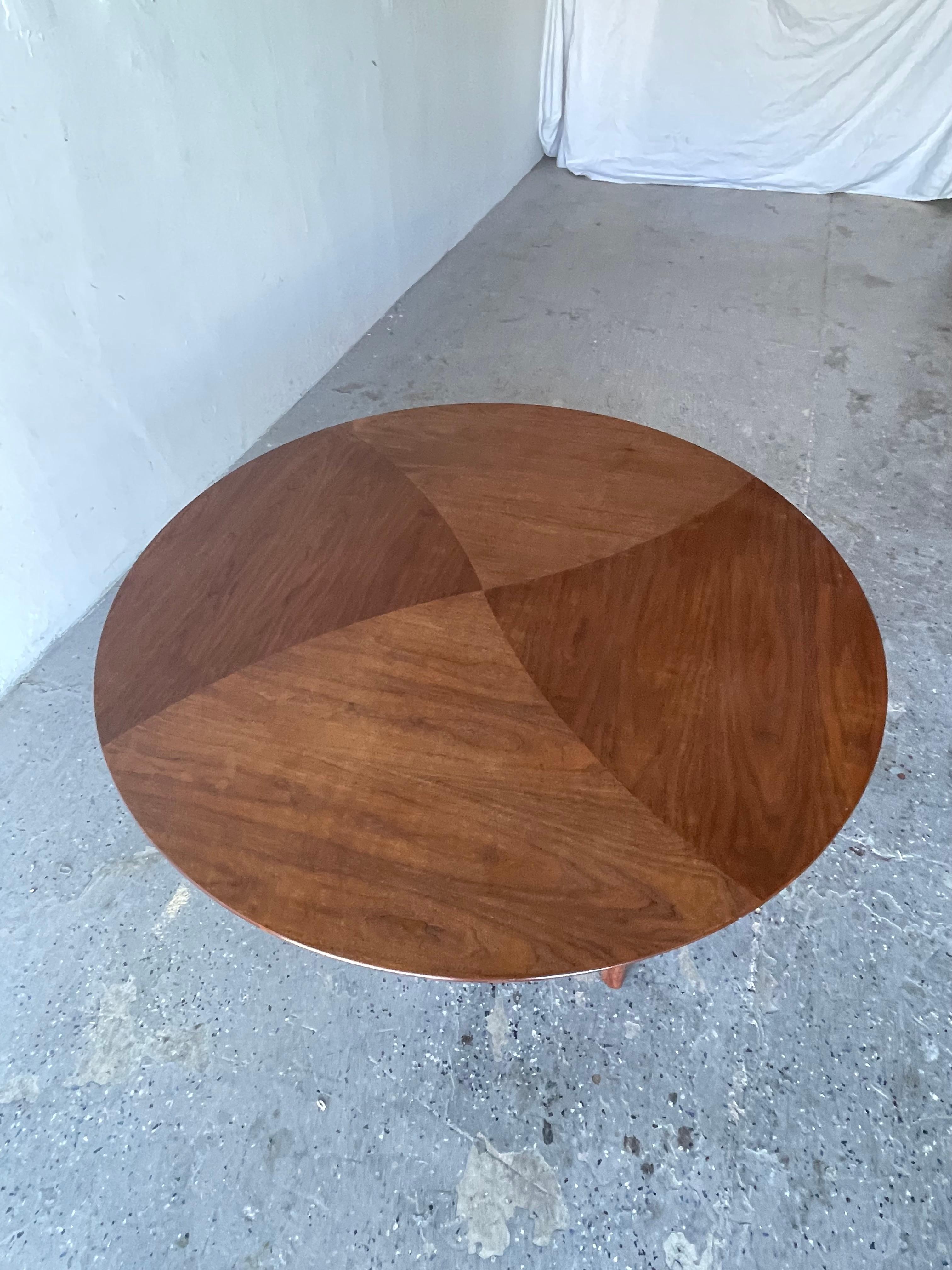 Mid-20th Century Large round Mid Century Barney Flagg for Drexel Parallel Collection Coffee Table