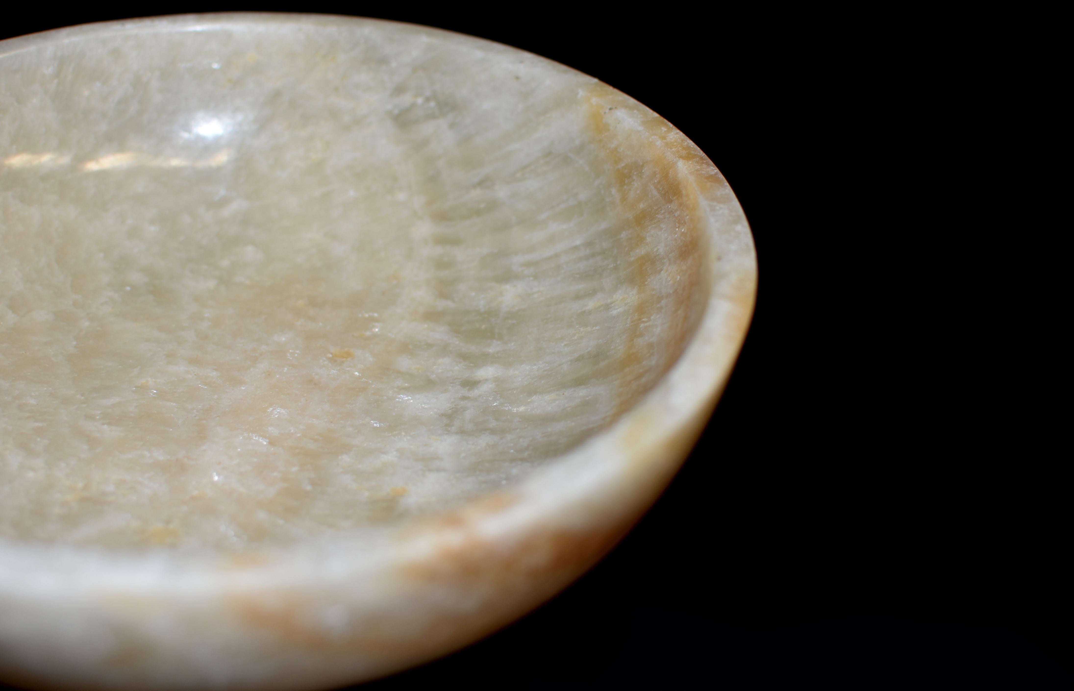 Large Natural Onyx Bowl 9.45