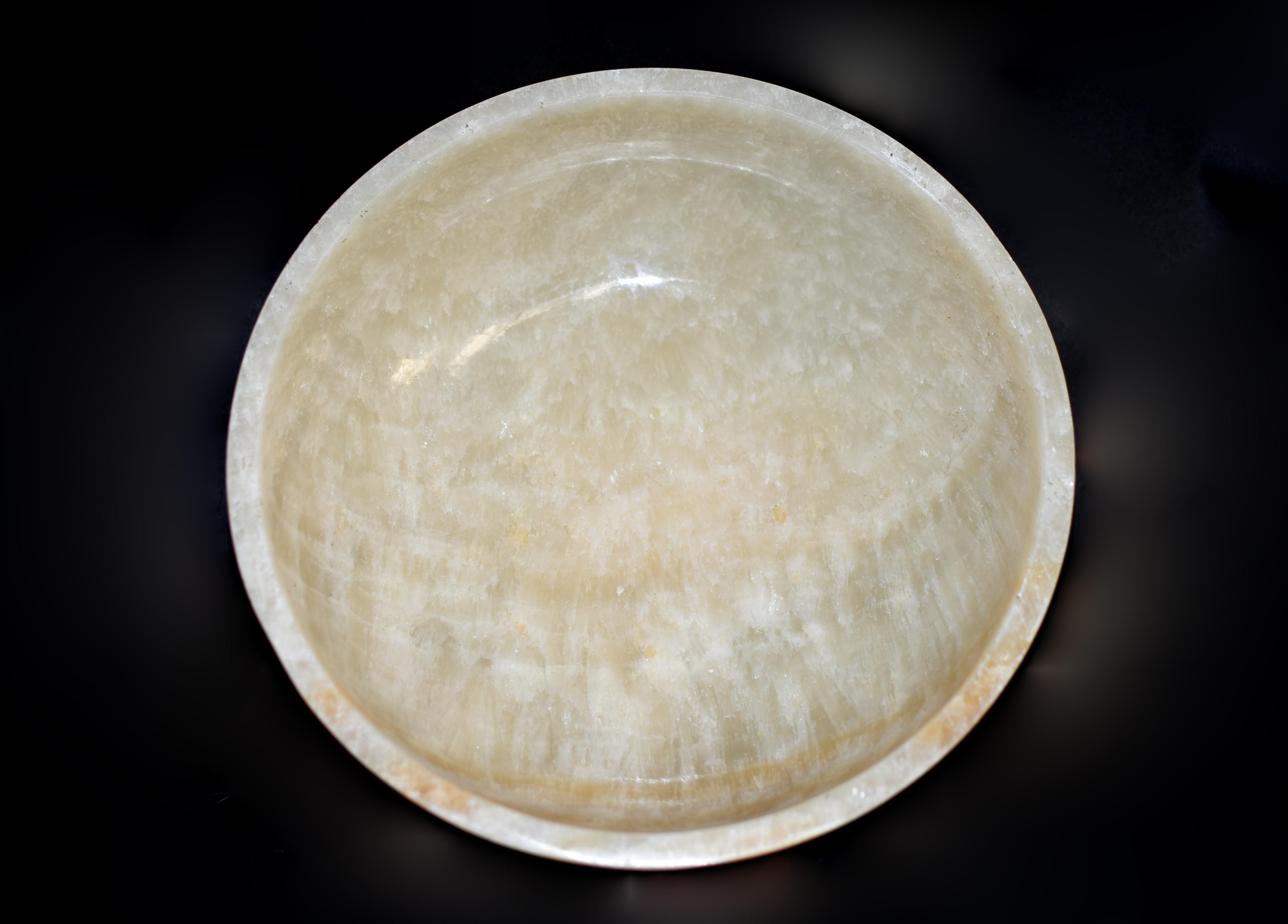 Indonesiano Large Natural Onyx Bowl 9.45