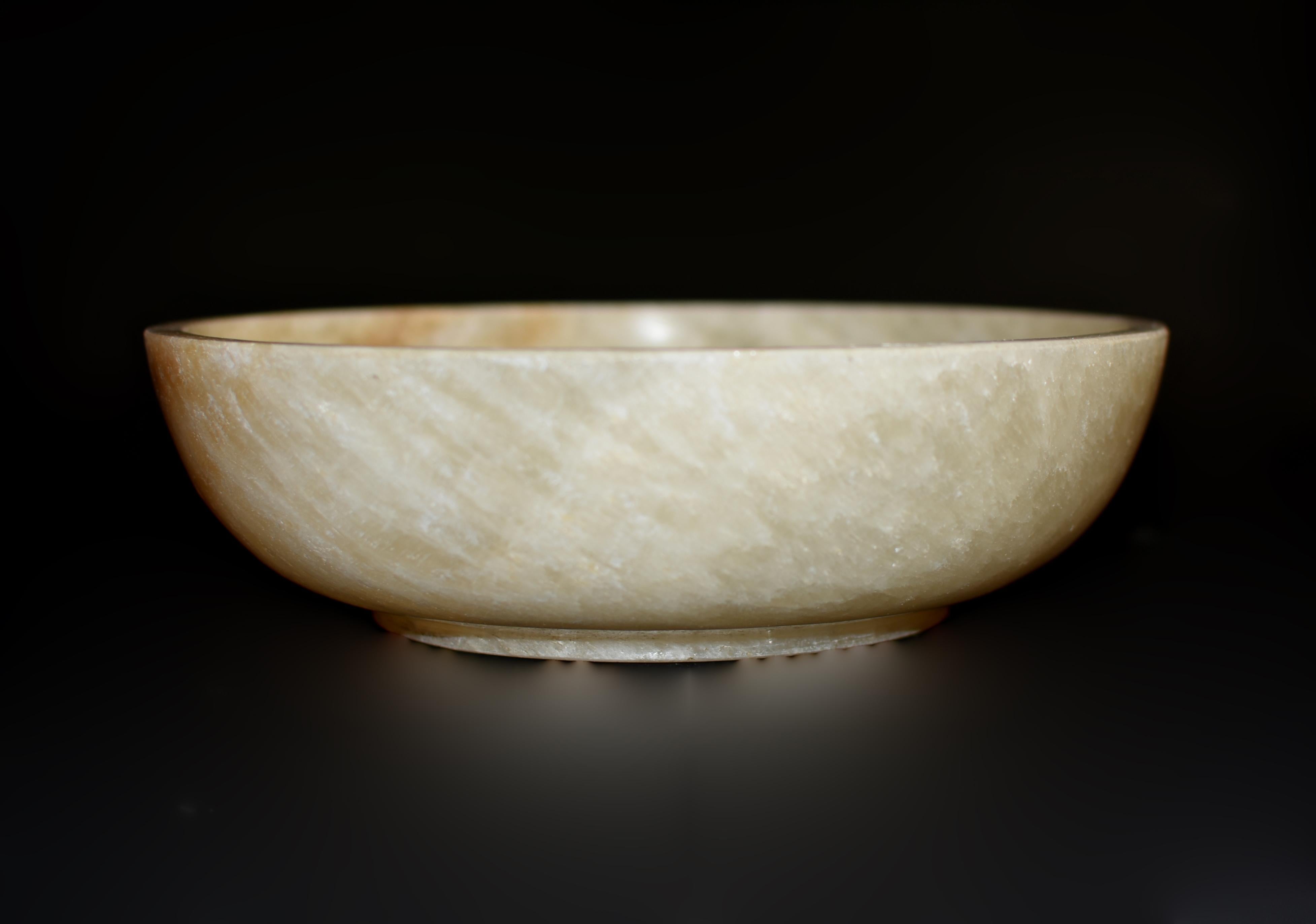 Onice Large Natural Onyx Bowl 9.45