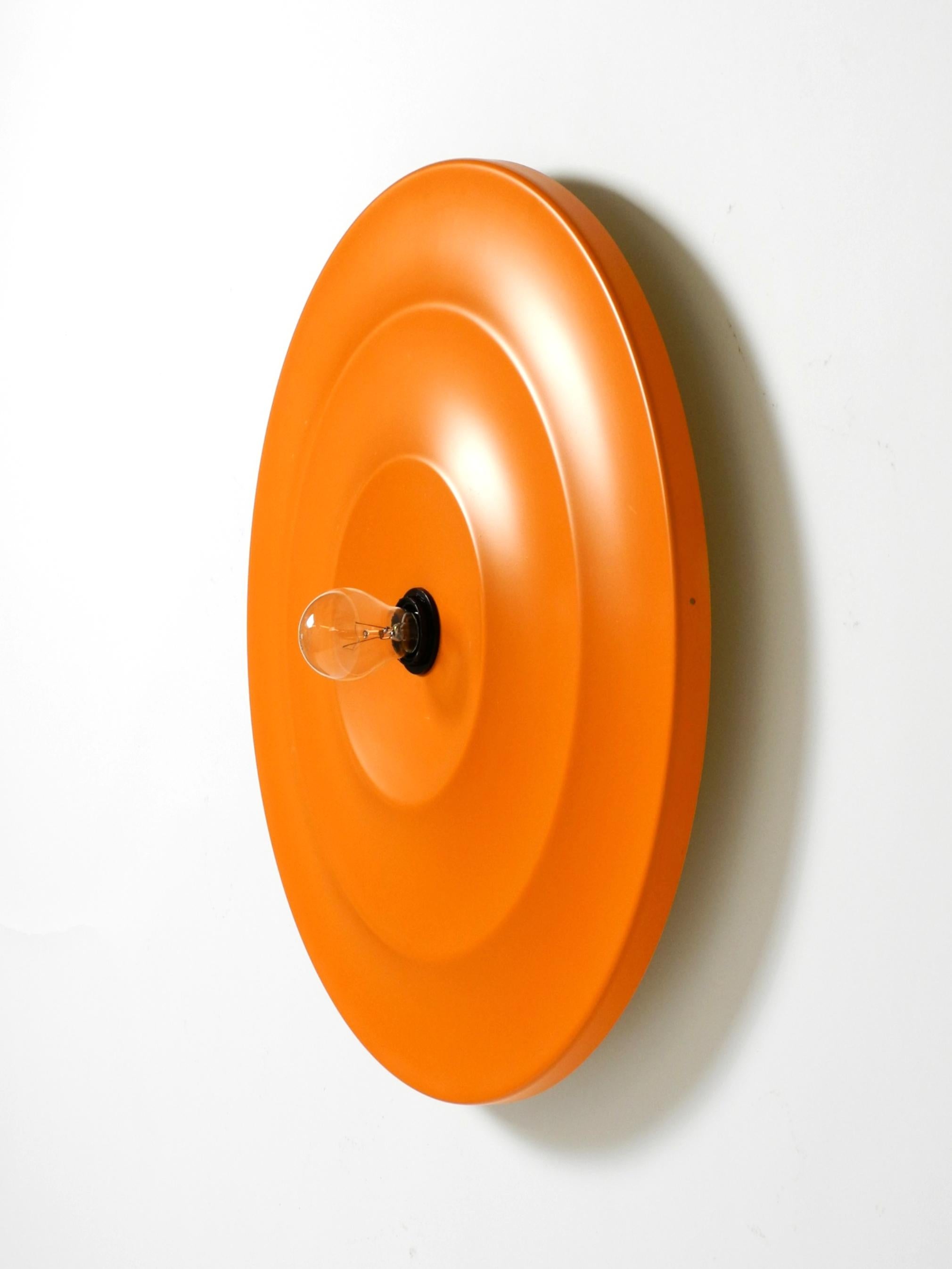 Europeo Lampada da soffitto o da parete originale e rotonda di grandi dimensioni  Ø 60 cm  Mid Century Space AGE in vendita