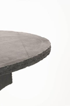 Large Round Slate Table