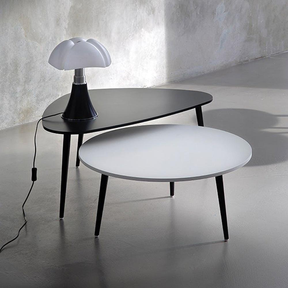 Modern Large Round Soho Coffee Table by Coedition Studio For Sale