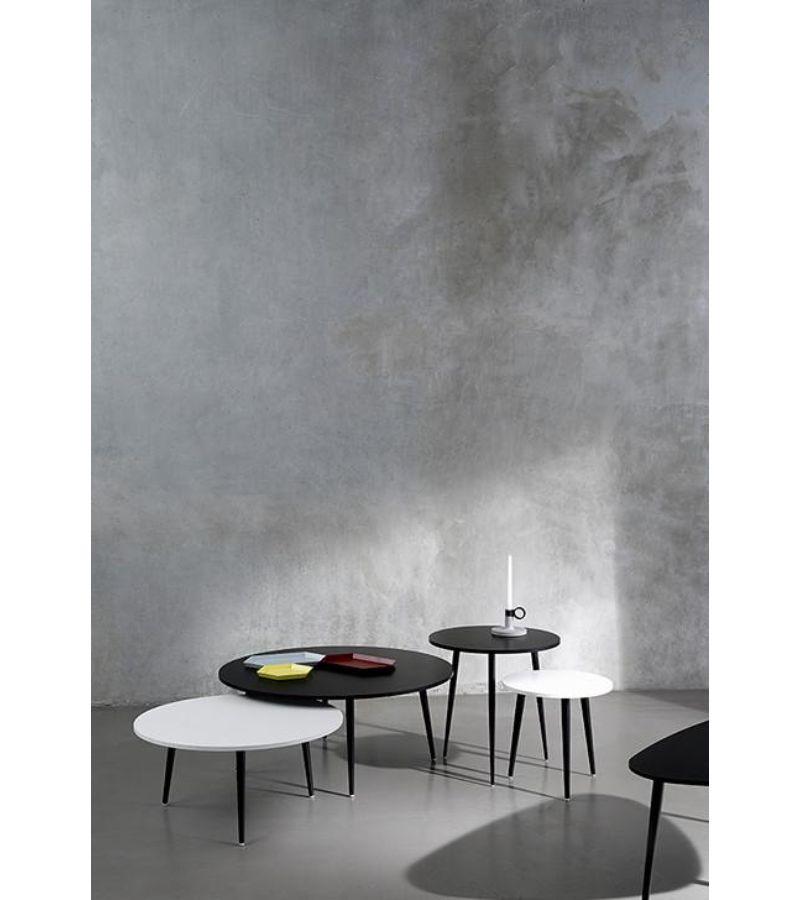 Contemporary Large Round Soho Side Table by Coedition Studio For Sale