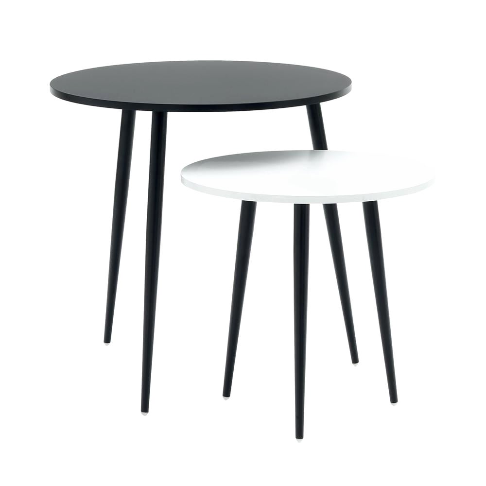 Mesa auxiliar redonda grande Soho de Coedition Studio