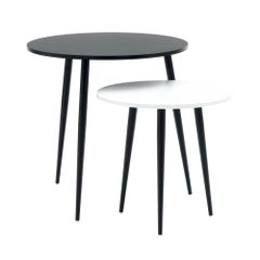 Mesa auxiliar redonda grande Soho de Coedition Studio