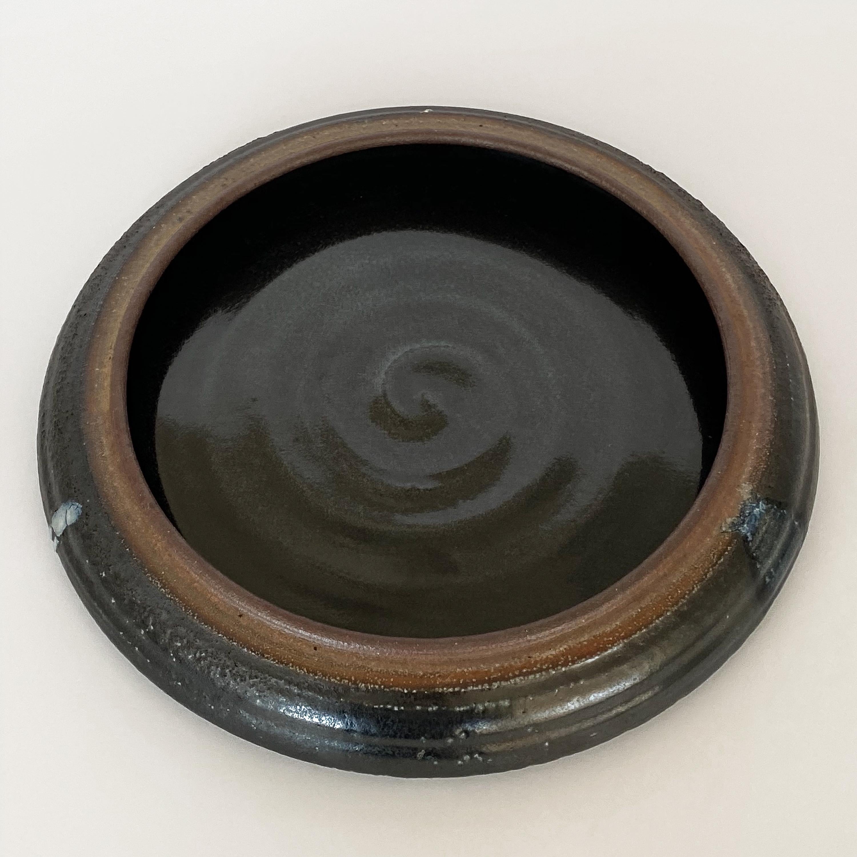 Large Round Studio Pottery Ceramic Box 7