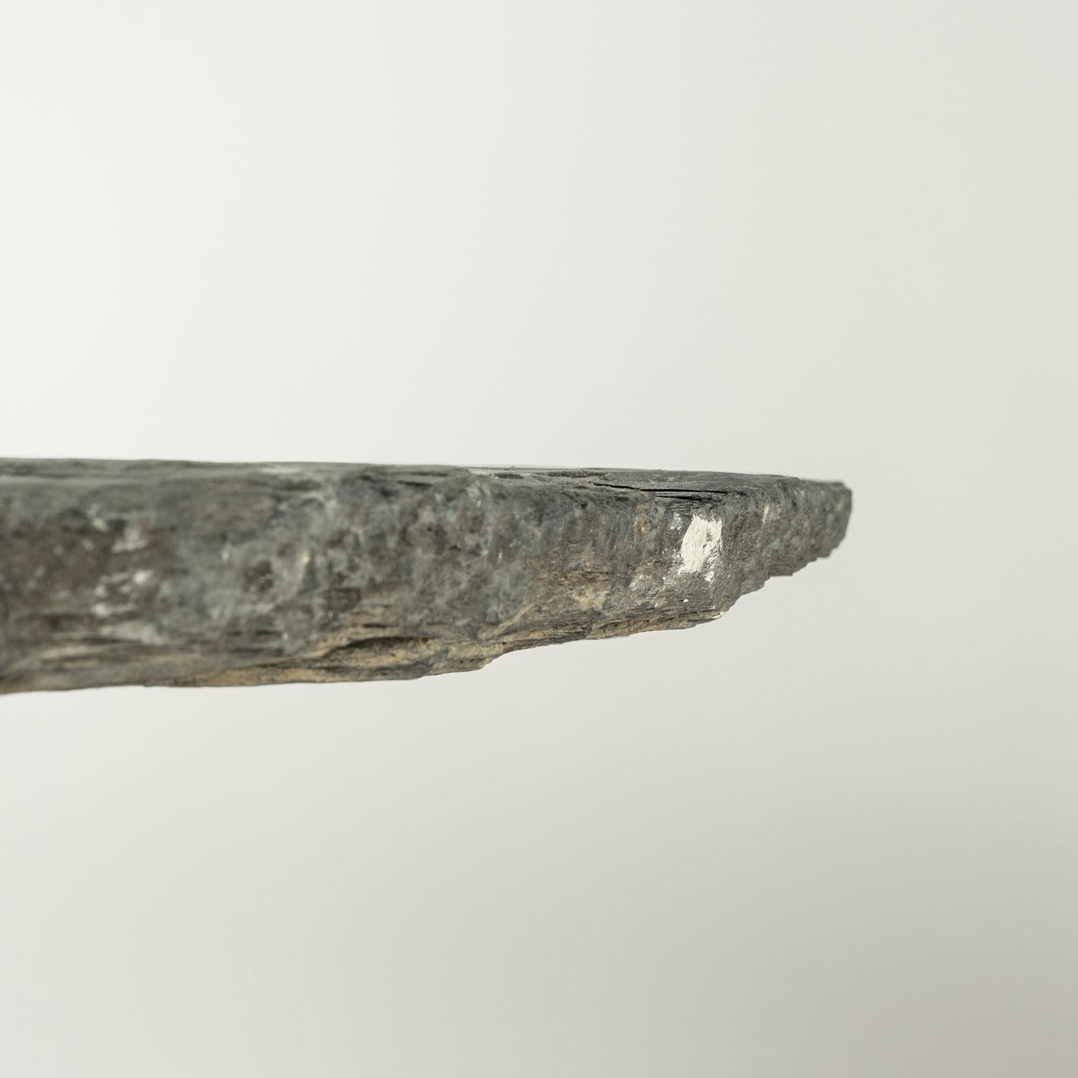 Large Round Vintage Slate Table 3