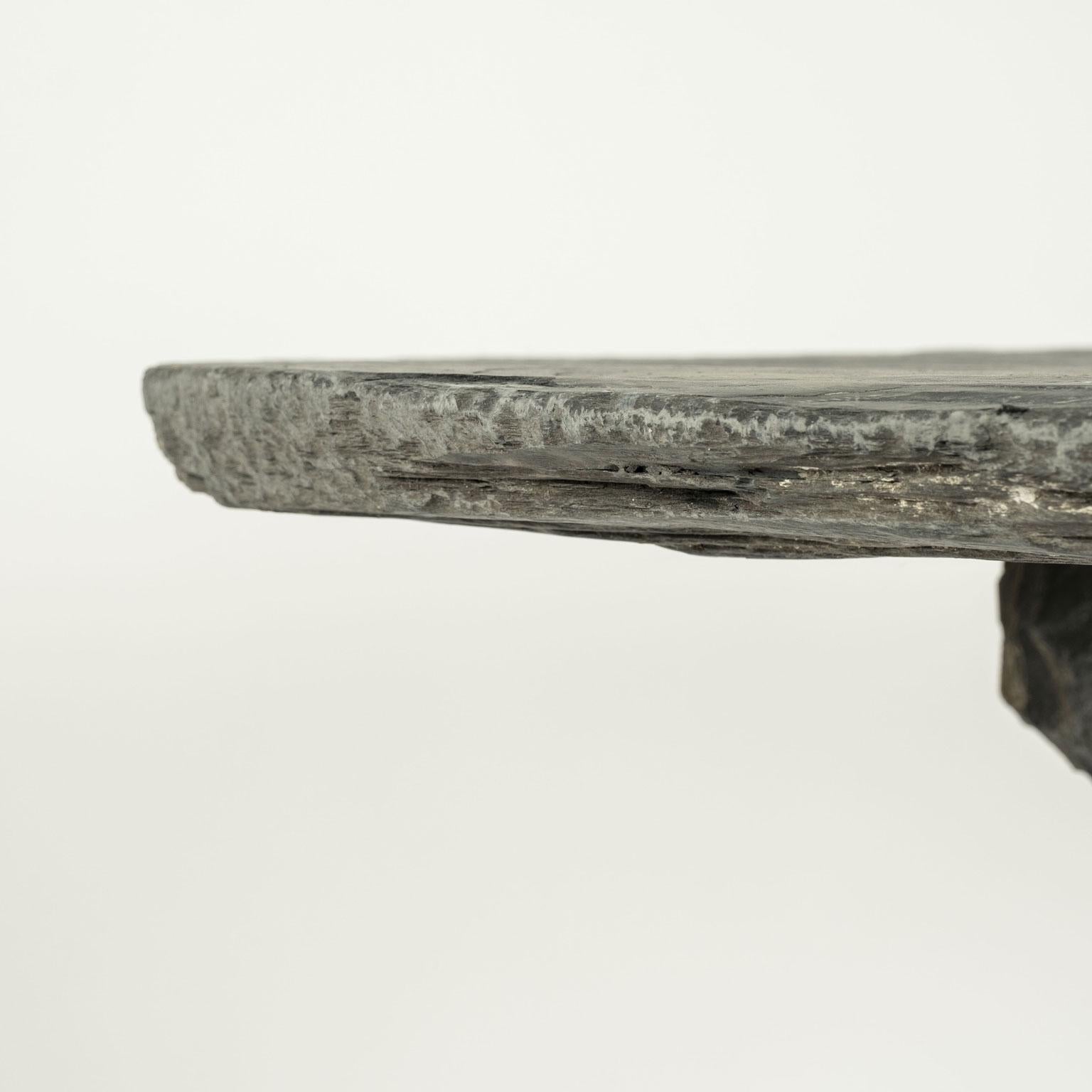 round slate table