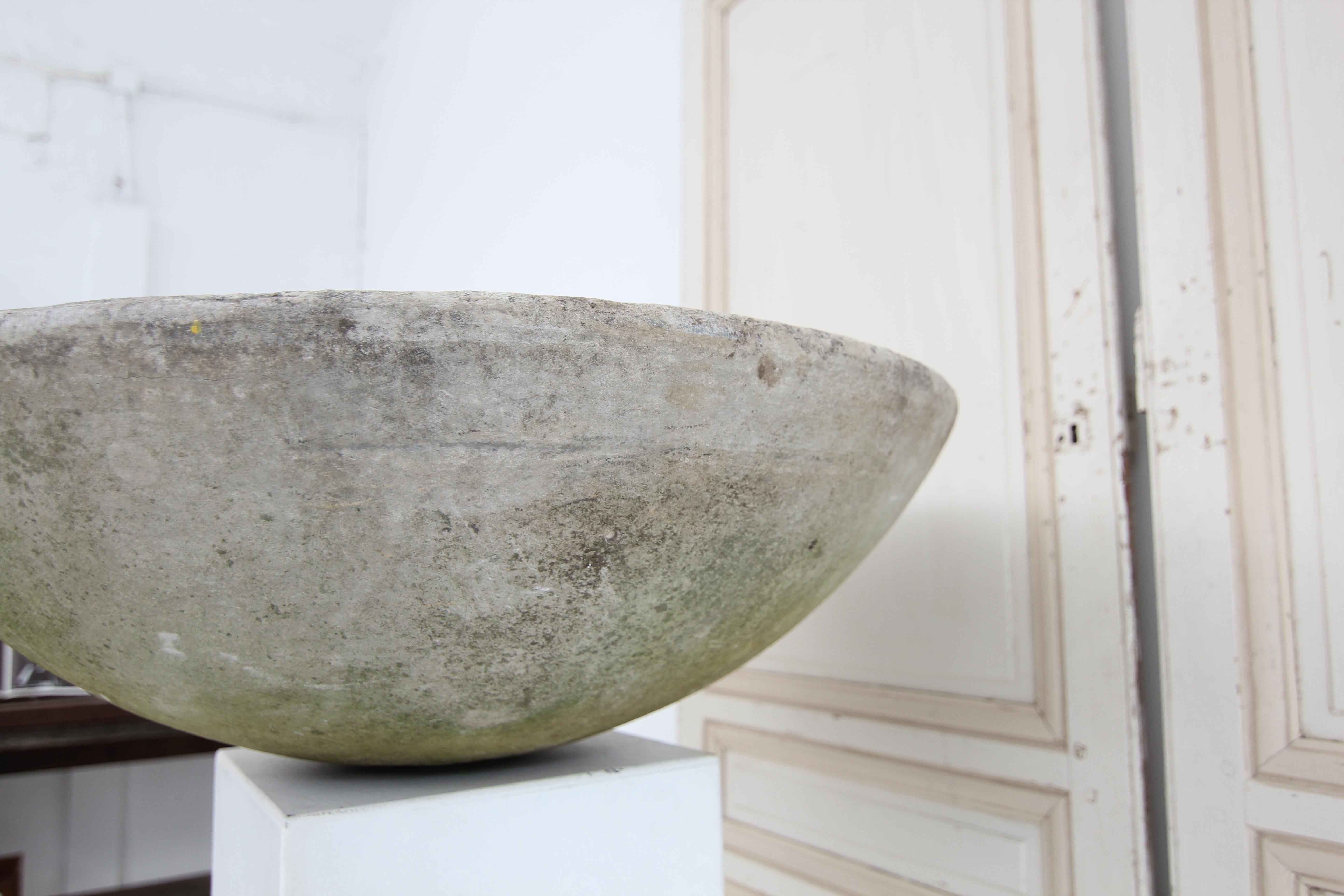 Large Round Willy Guhl Planter For Sale 9