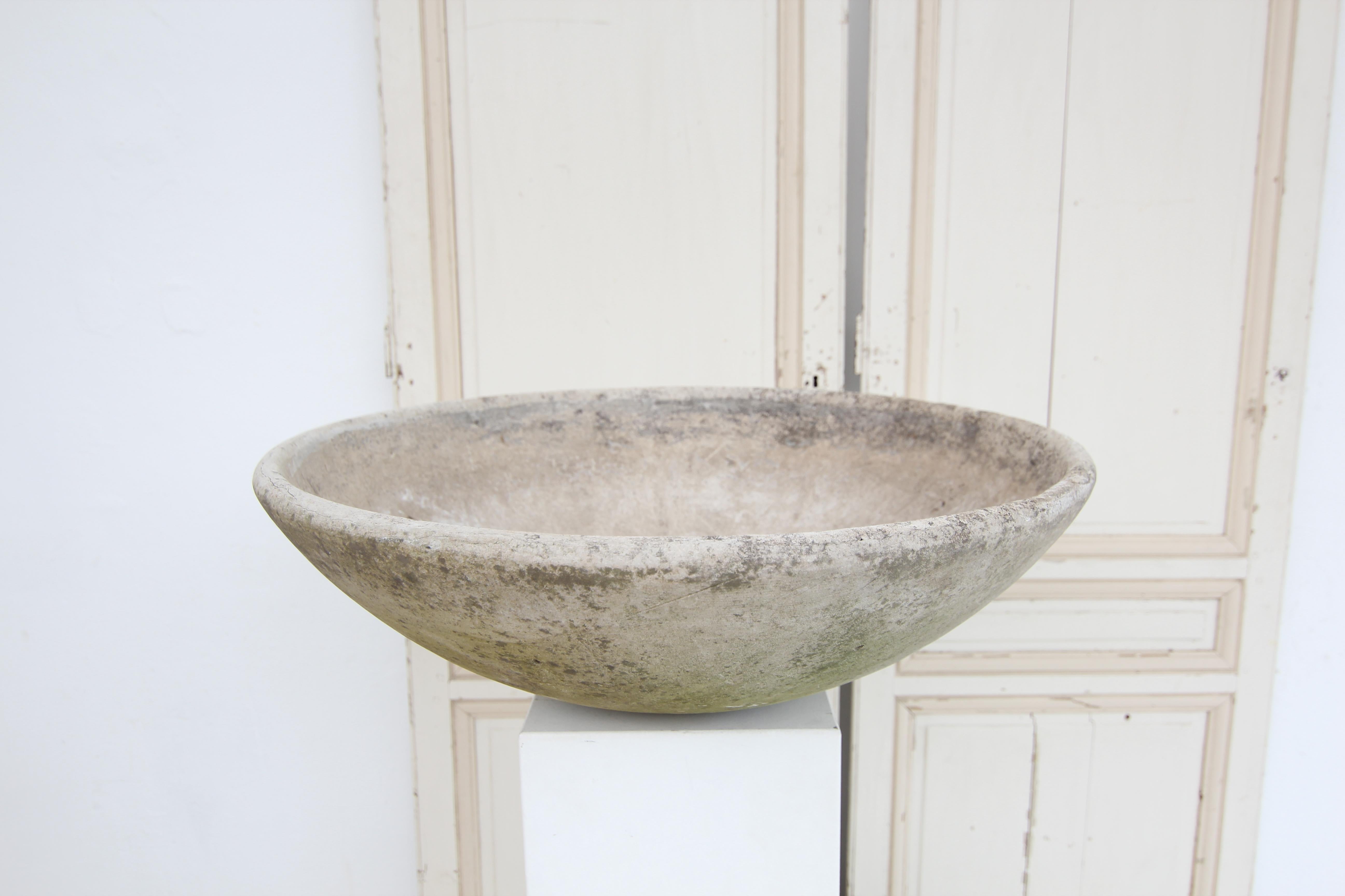 Large Round Willy Guhl Planter For Sale 2