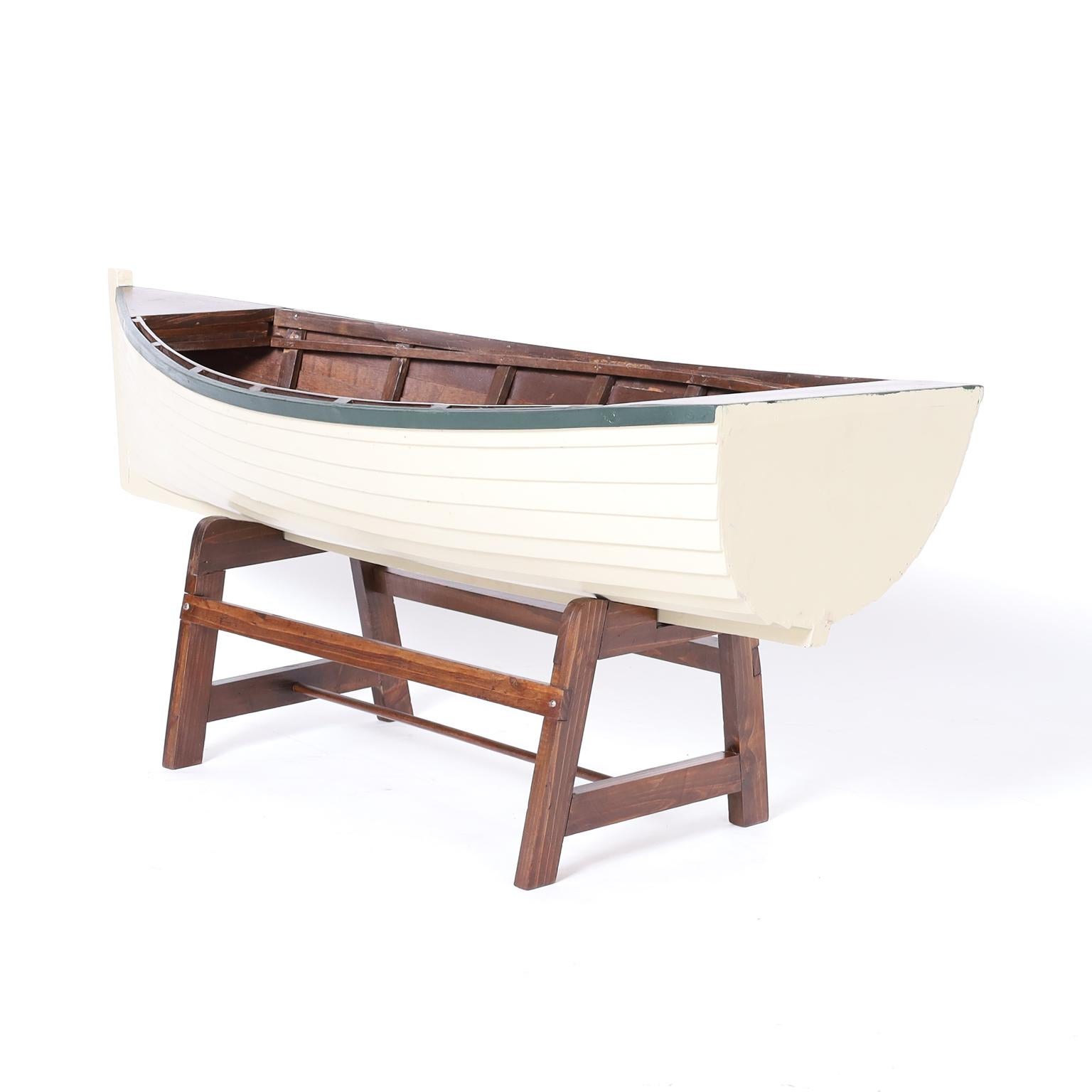 Adirondack Large Row Boat or Dinghy Model For Sale