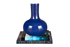 Large Royal Blue Vase