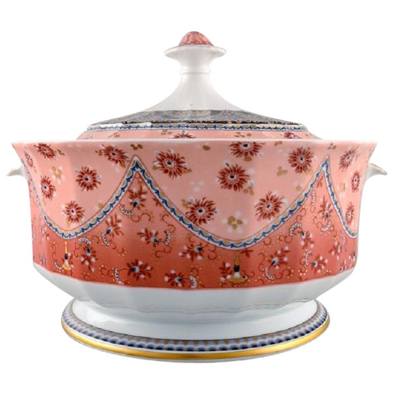 Large Royal Copenhagen Fairytale Porcelain Lidded Tureen, Late 20th Century For Sale