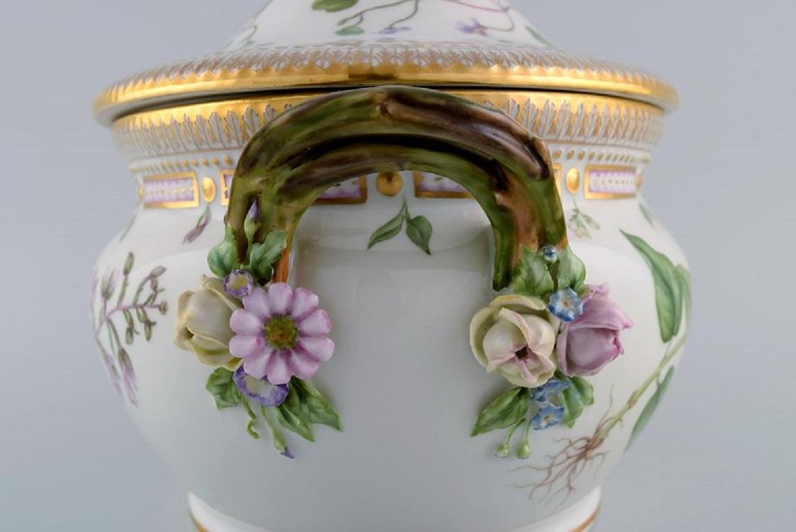 Large Royal Copenhagen Flora Danica Soup Tureen in Hand-Painted Porcelain 2