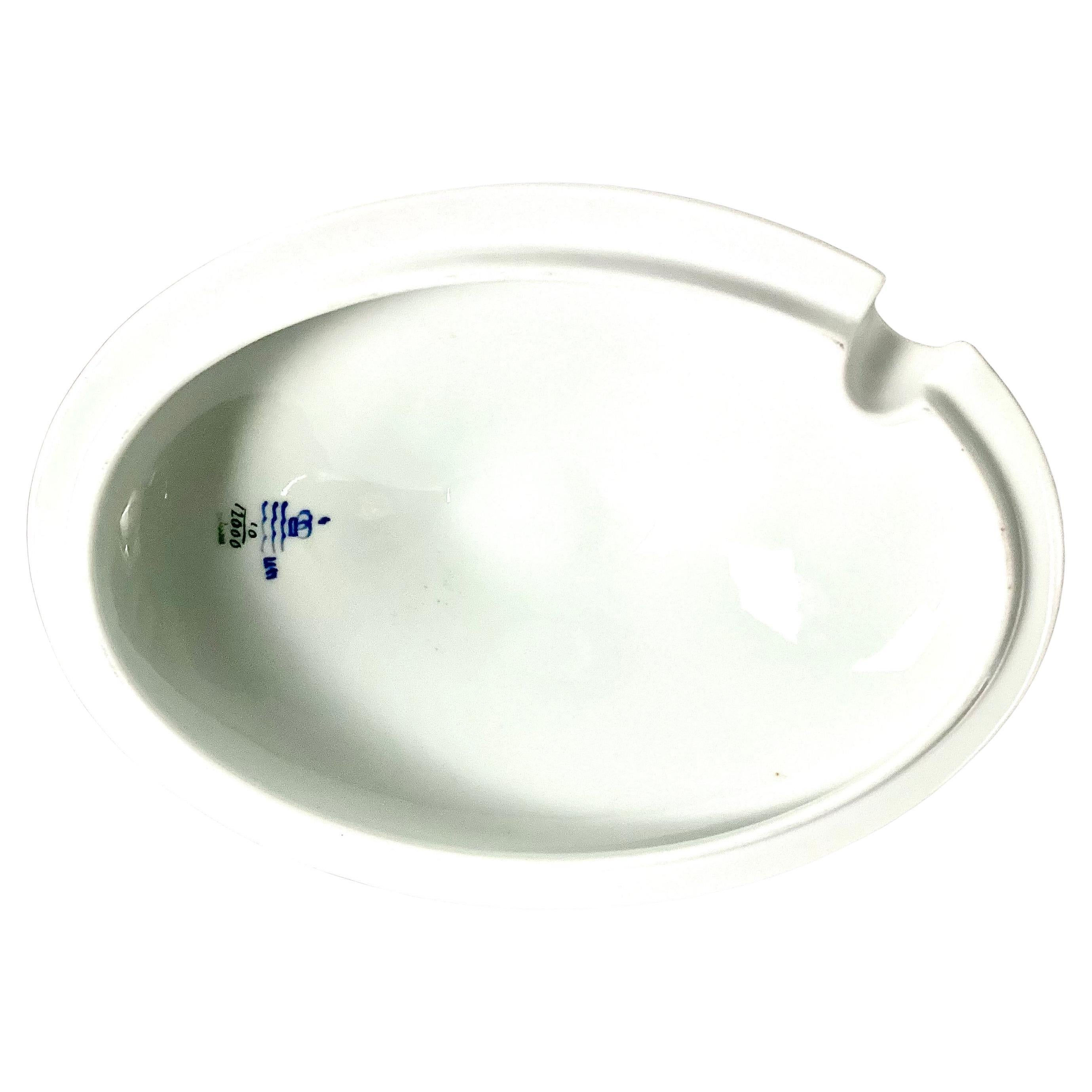 Grande zuppiera ovale in porcellana Royal Copenhagen, Juliane Marie con coperchio 5