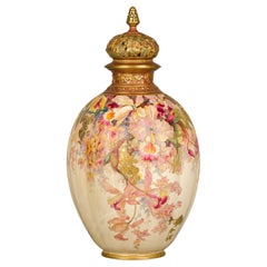 Large Royal Crown Derby Covered Jar, 19th century