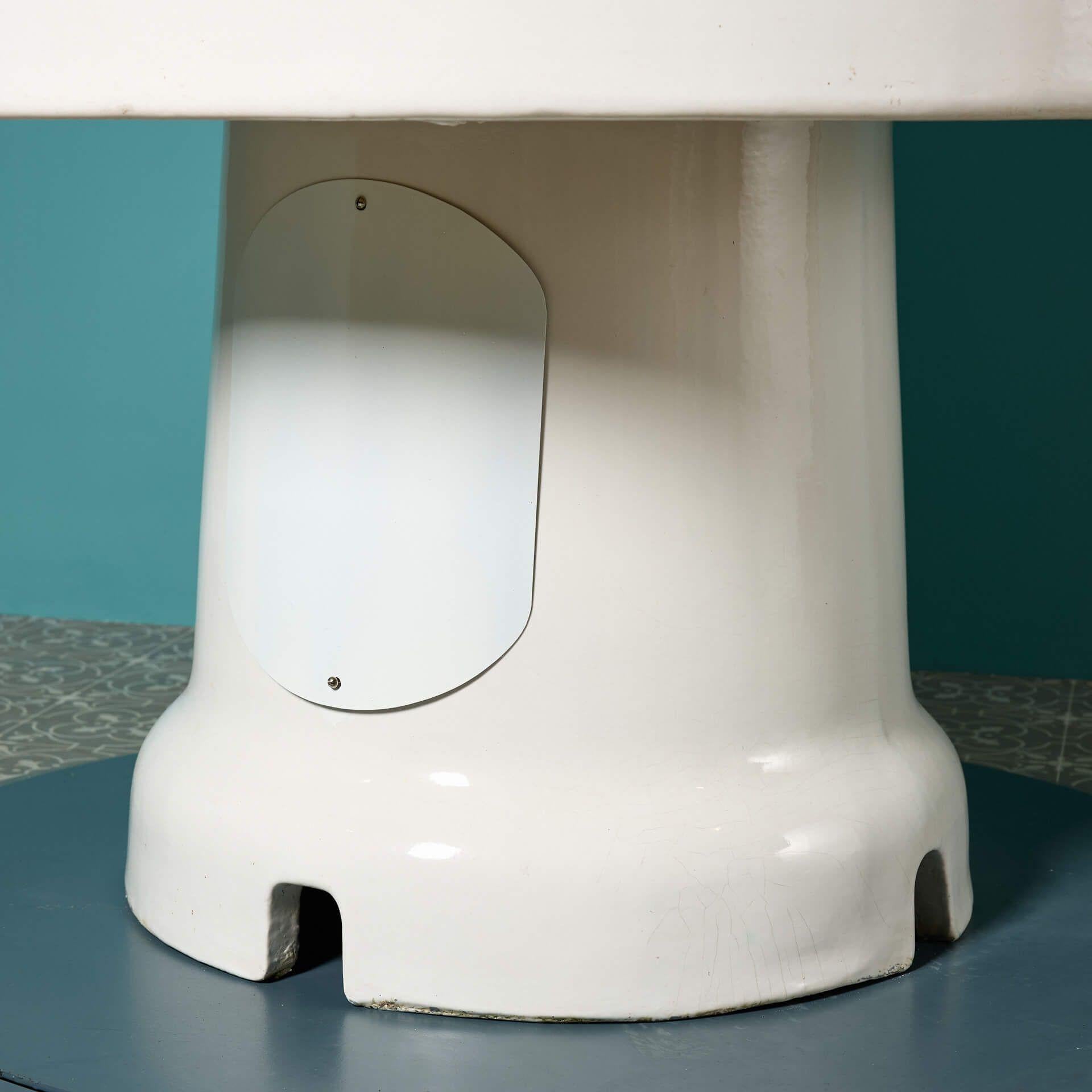 Runder Communal Basin im Royal Doulton-Stil im Angebot 3