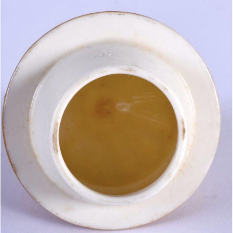 Large Royal Worcester Blush Ivory Vase and Cover For Sale 2
