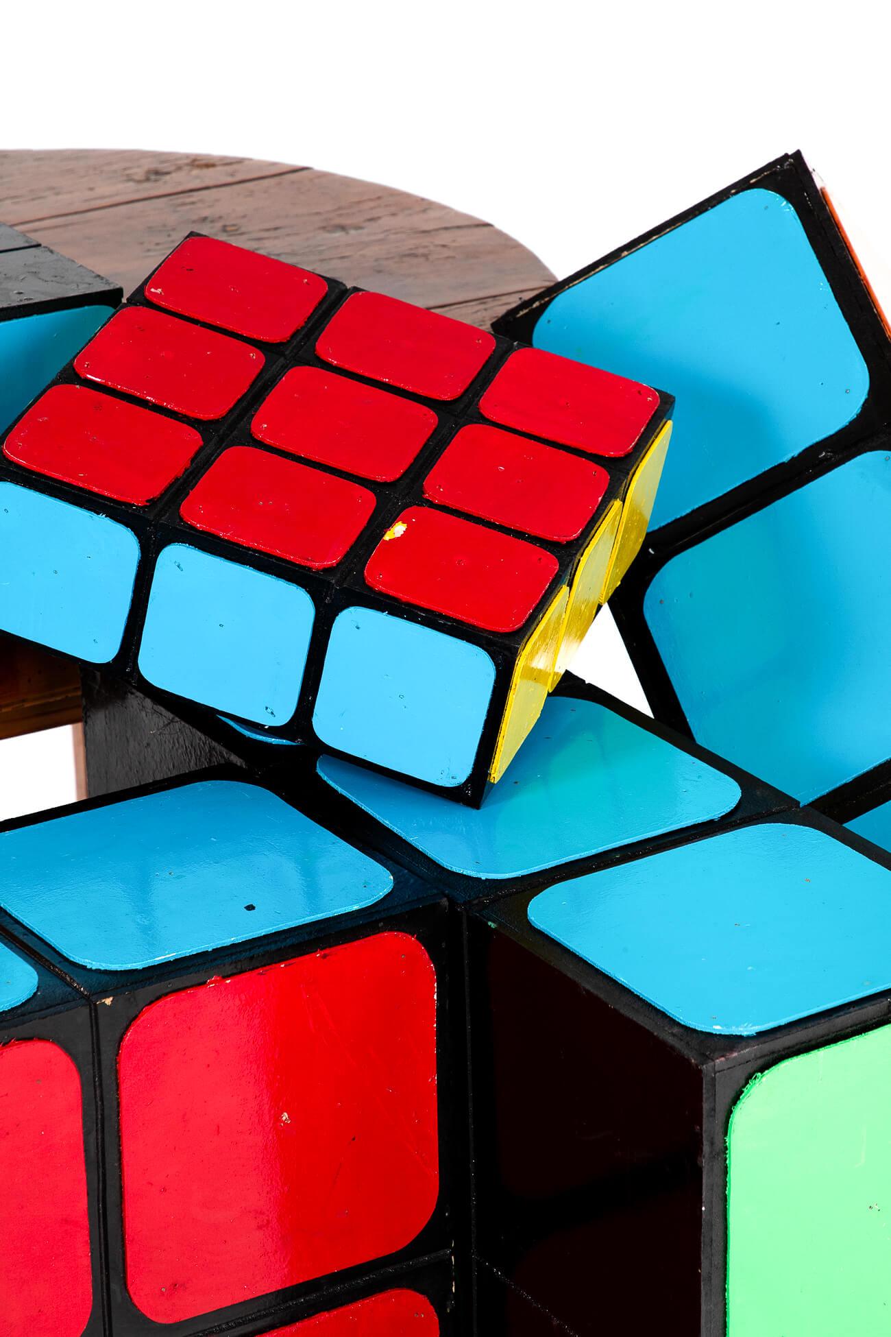 Acrylic Large Rubik's Cube Shop Display Models For Sale