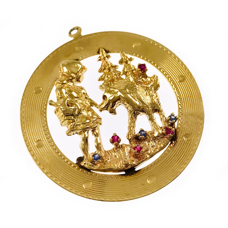 Large Ruby Sapphire Pendant at 1stDibs ruby and sapphire pendant