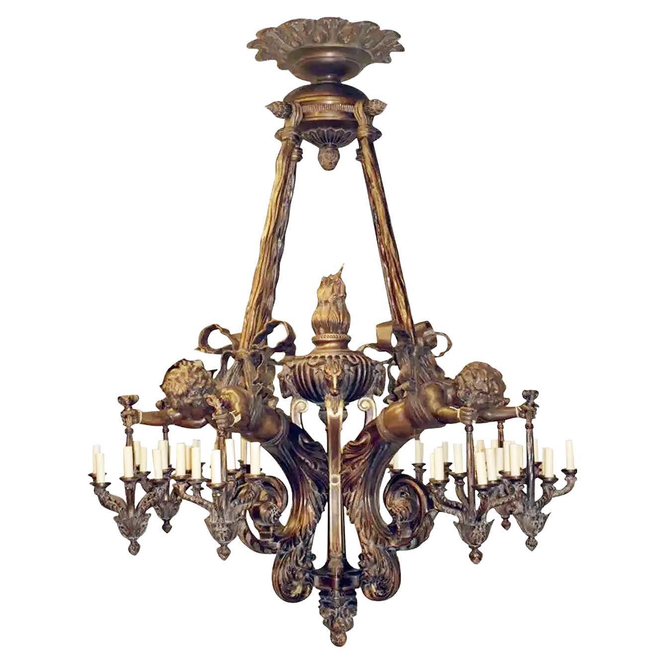Large Russian Chandelier For Sale