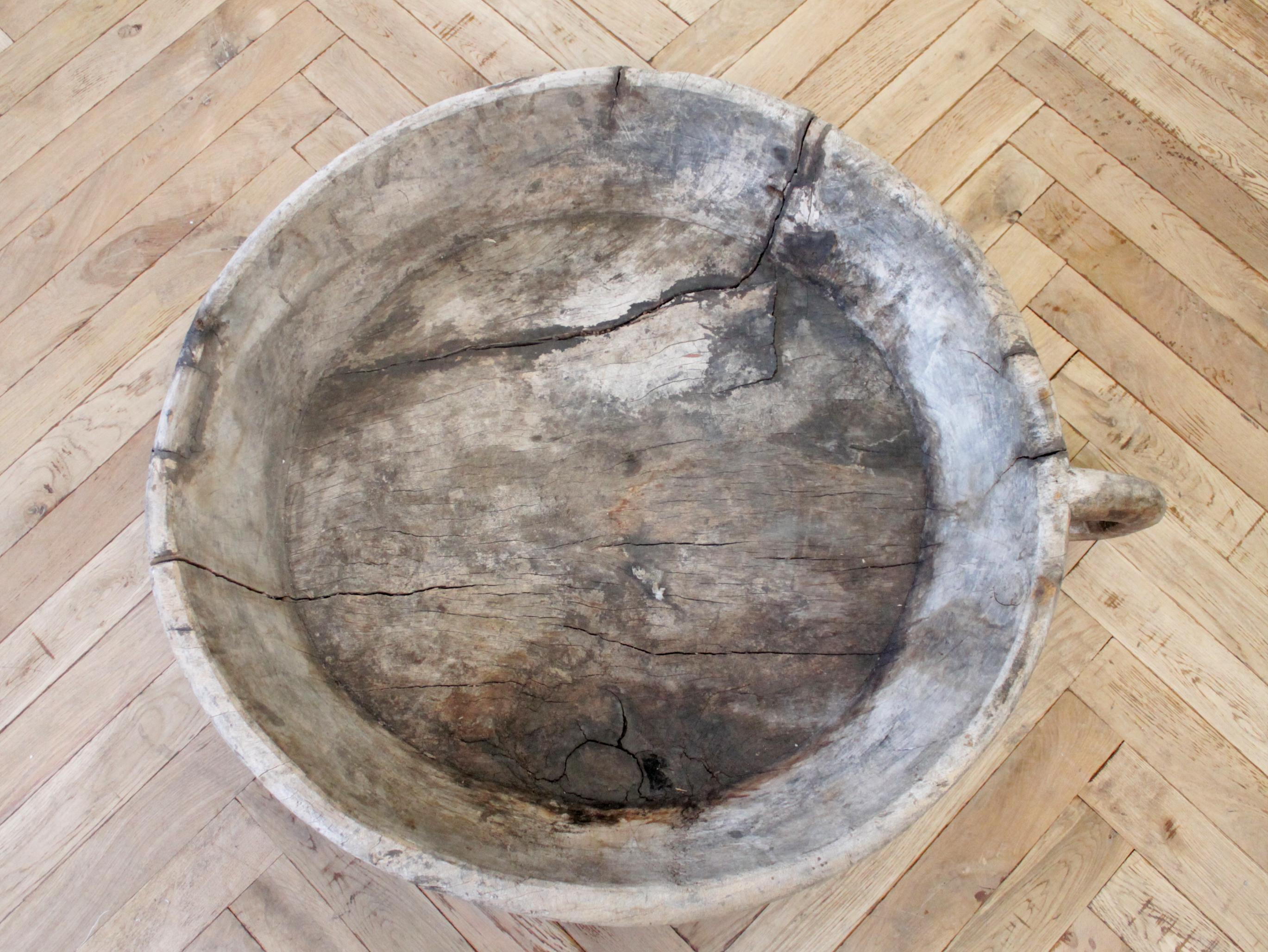 large dough bowl centerpiece