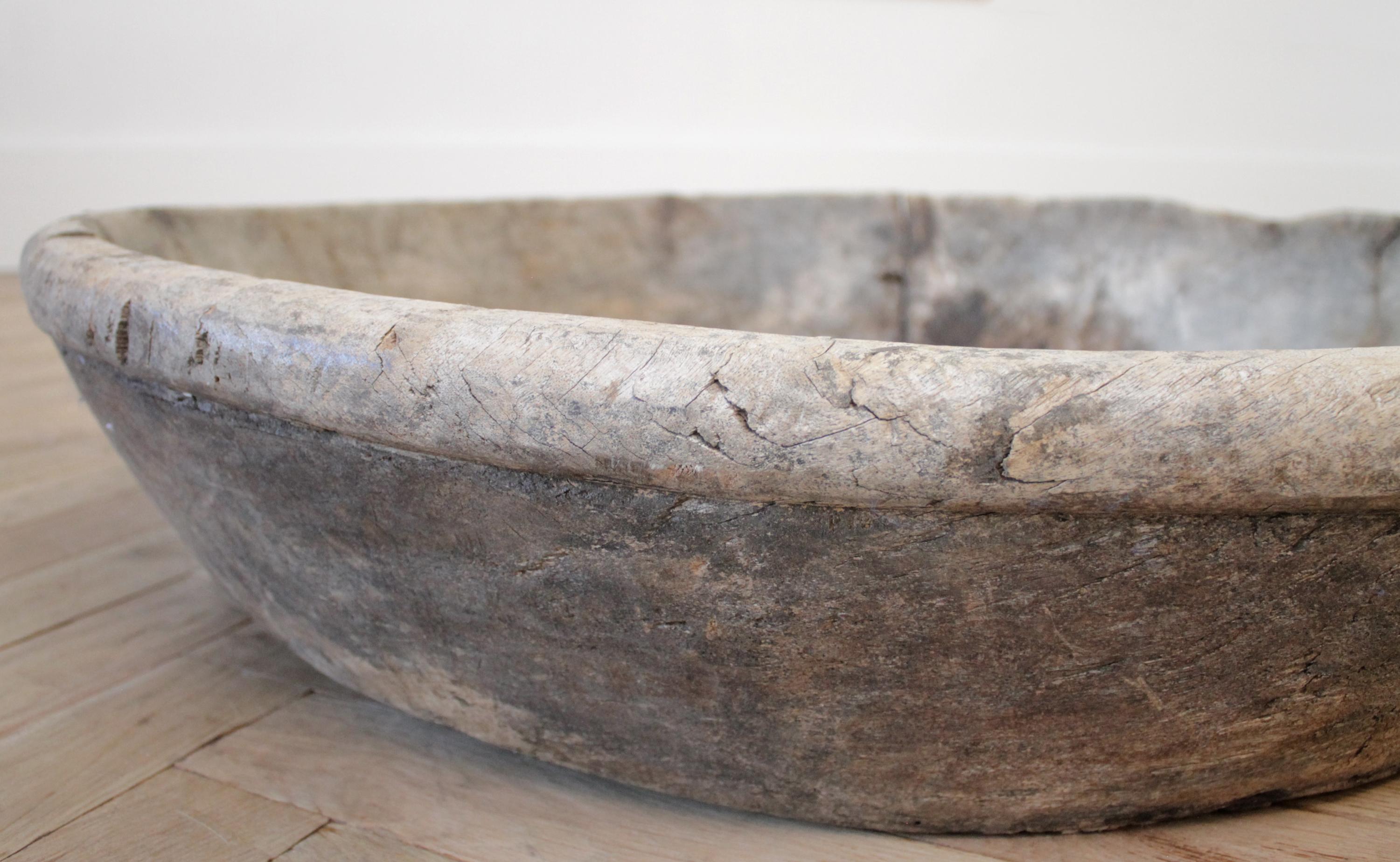 large dough bowl centerpiece