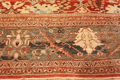 Antique Persian Sultanabad Rug. 14 ft 4 in x 19 ft 4 in