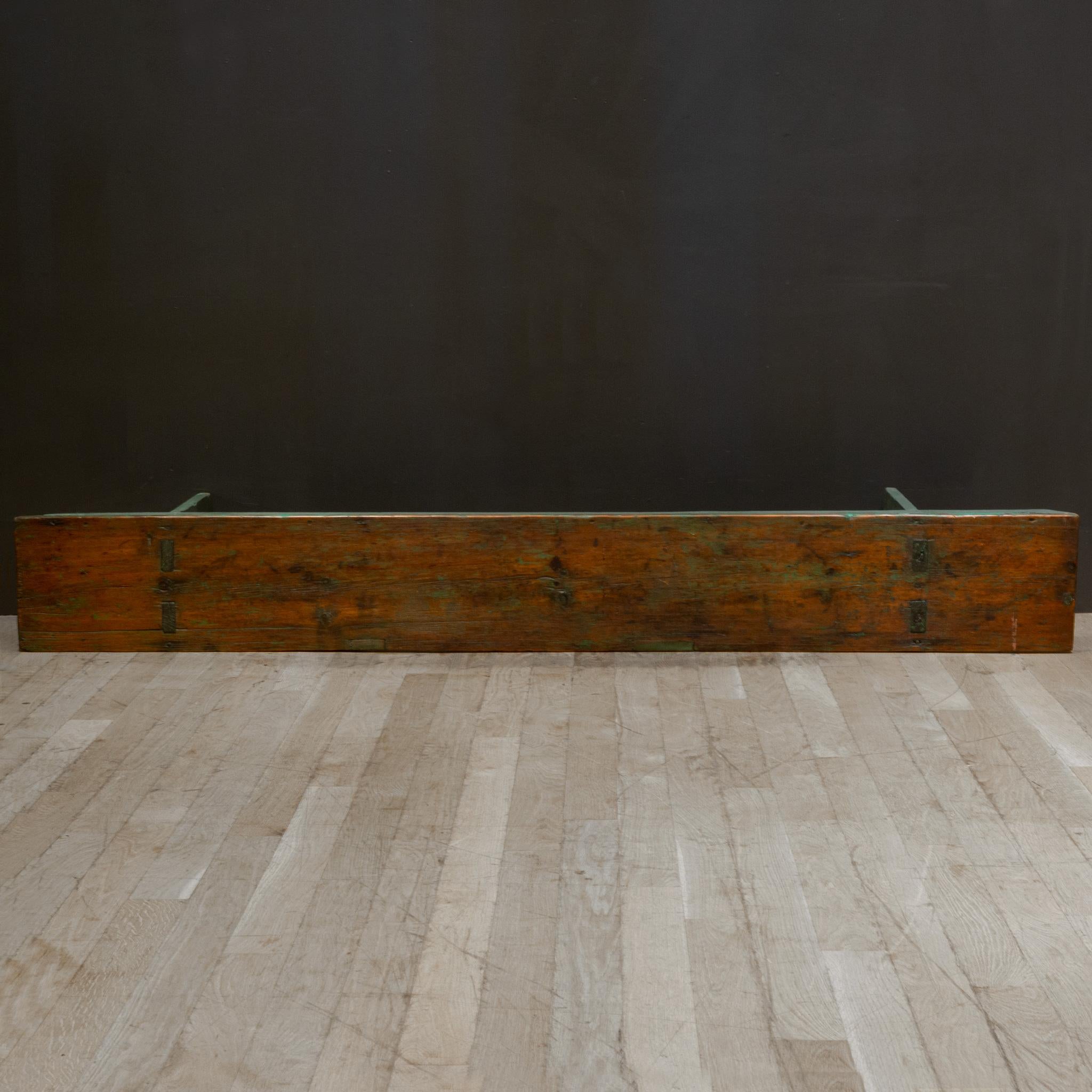 Large Rustic Bench C.1940 For Sale 4