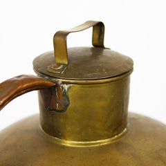 Large Rustic Farmhouse French Brass 'Canne à Lait' - Milk Jug
