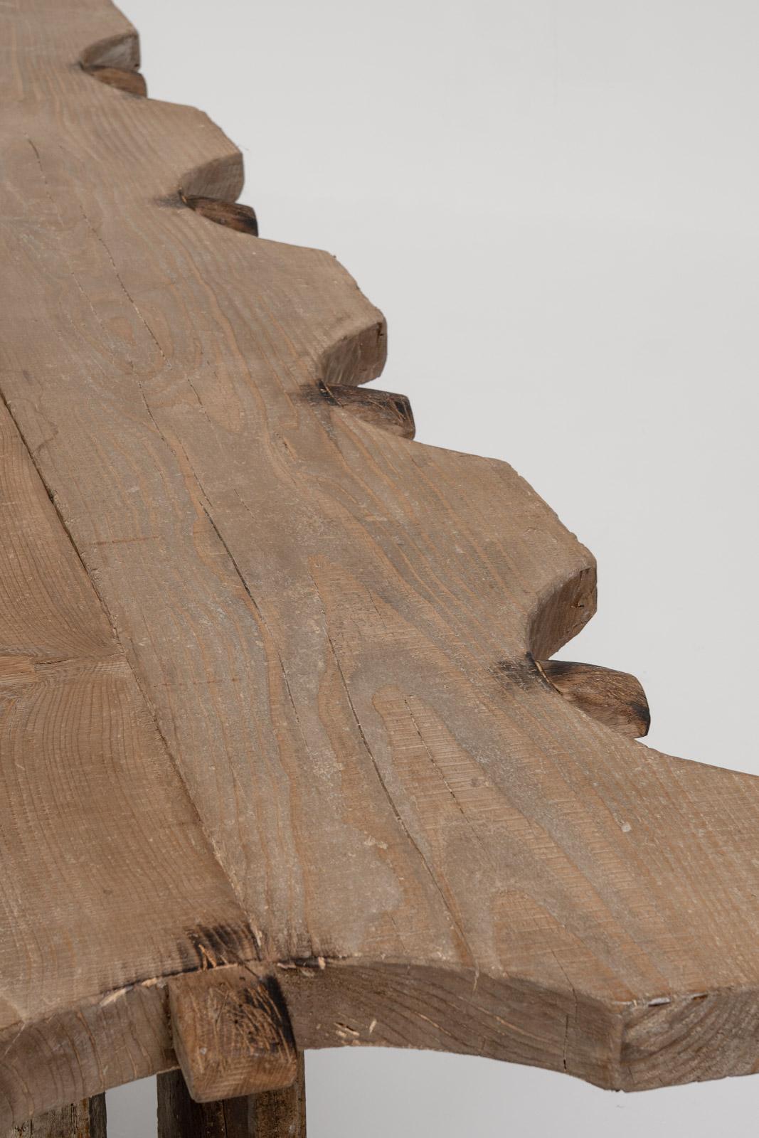 Gran mesa de comedor rústica de joyero francés, Francia, principios del siglo XX Rústico en venta