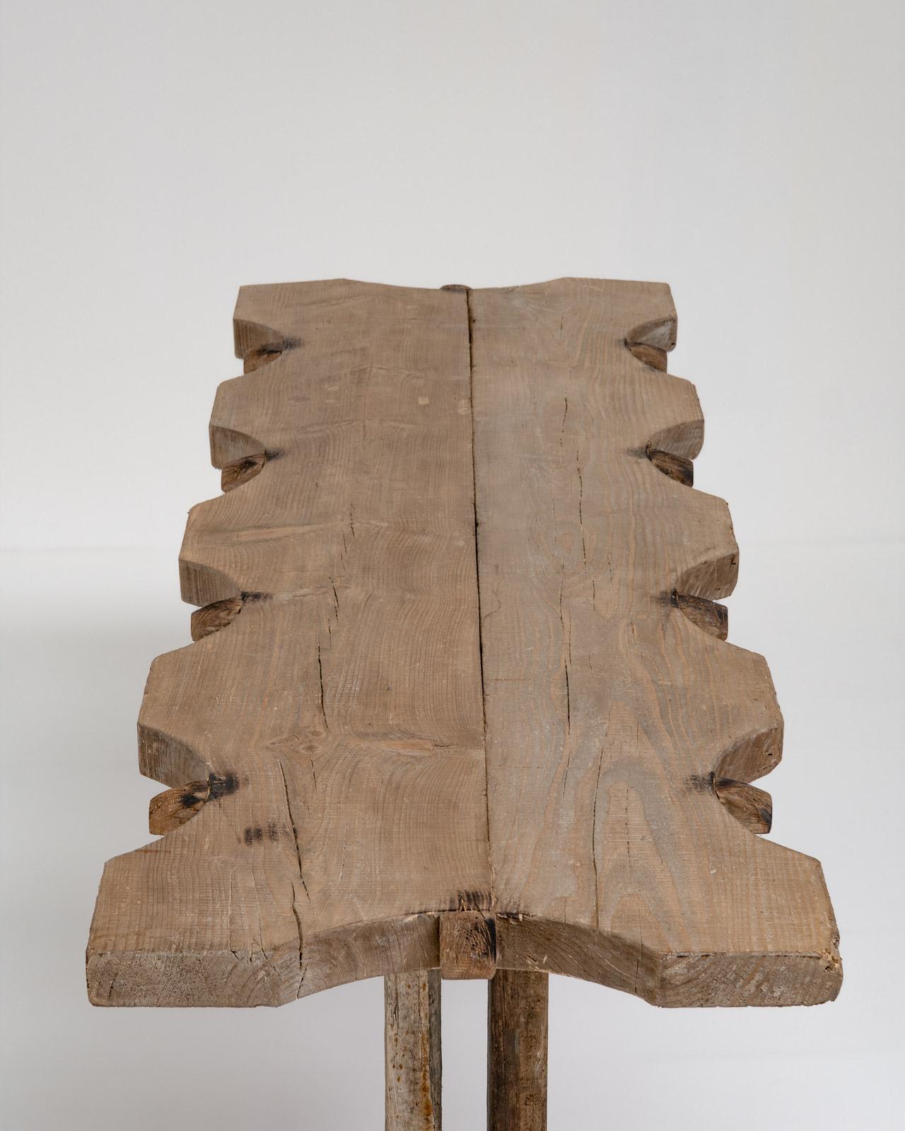 Gran mesa de comedor rústica de joyero francés, Francia, principios del siglo XX en Bueno estado para la venta en Aartselaar, BE