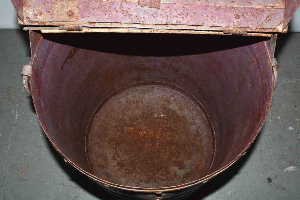 20th Century Large Rustic Grain Container