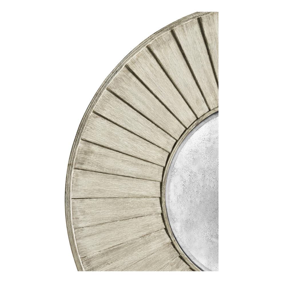 Vietnamese Large Rustic Round Mirror For Sale