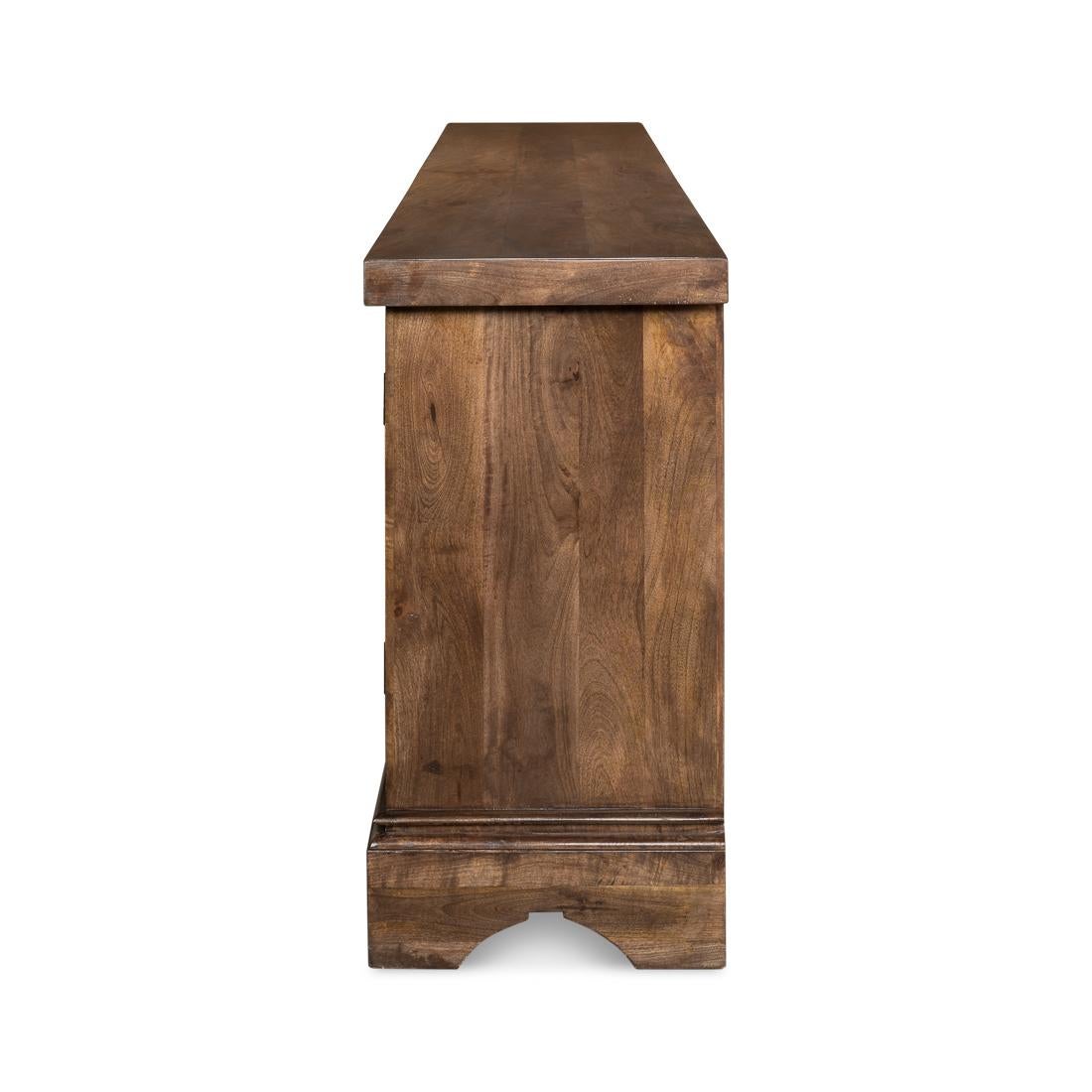 Large Rustic Sideboard Buffet For Sale 2