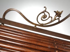 Large Rustic Tambour Lamp