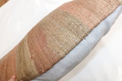 Large Rustic Vintage Kilim Pillow