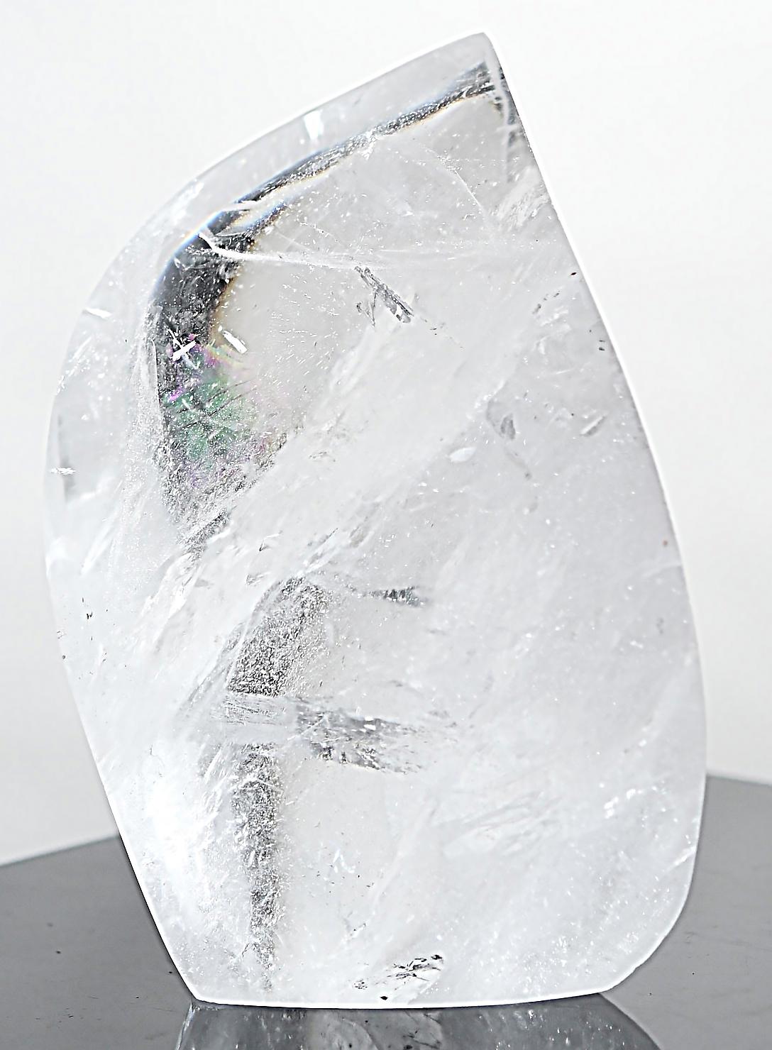 Lucidato Large Rutile Quartz Flame Natural Specimen 10.3 LBS in vendita