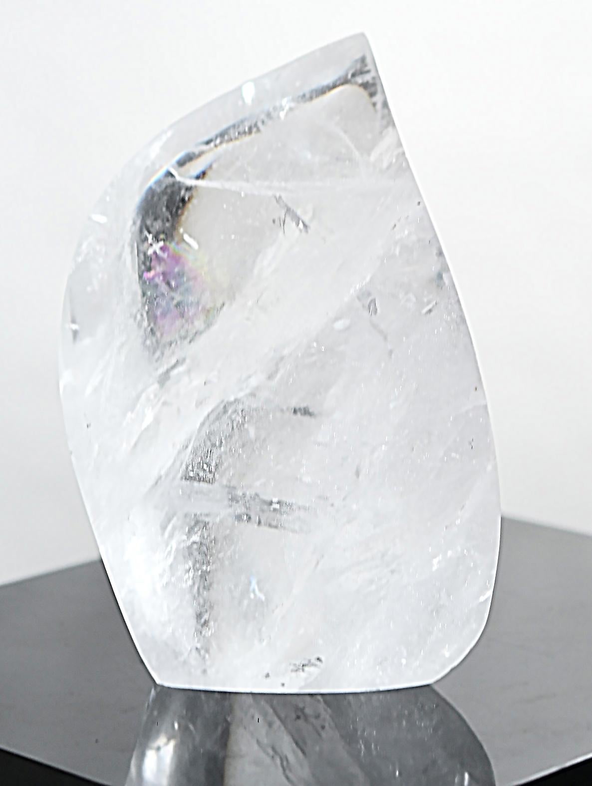 Large Rutile Quartz Flame Natural Specimen 10.3 LBS In condizioni buone in vendita a Miami, FL